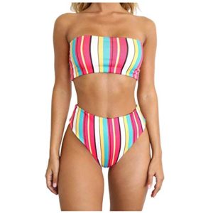 Strapless Stripe Bandeau