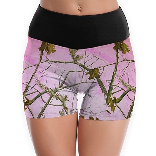 High Waist Yoga Shorts for Women WF Shopping
