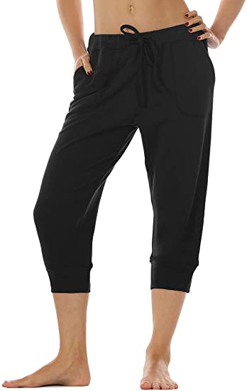 Sweatpants - Active Capri Pants for Women - WF Shopping