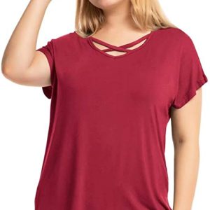 Short Sleeve Tunic Tops