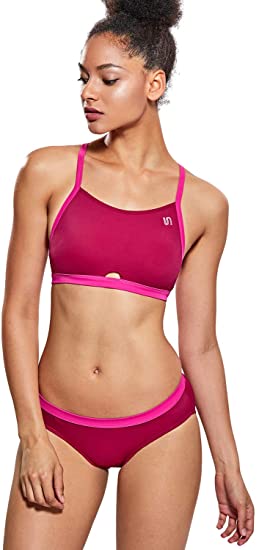 Versterker Tentakel Rubriek Athletic Swimsuit Workout Sport Bikini Two-Piece - WF Shopping