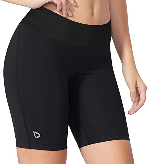Yoga Spandex Shorts Workout Back Pockets - WF Shopping
