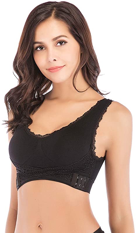 Seamless Cross Front Side Buckle Lace Sports Bras Wf Shopping 