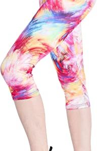Printed Yoga Capris