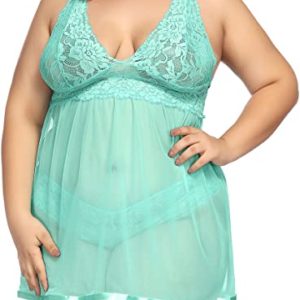Plus Size Babydoll Set