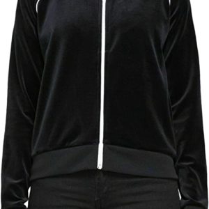 Full Zip Velour Jacket