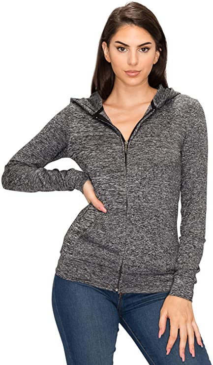 Women's Full Zip Hoodie Jacket - WF Shopping