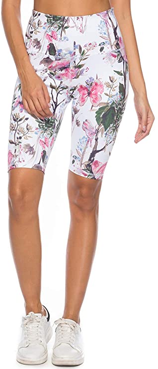 Printed Yoga Shorts Printed Yoga Shorts