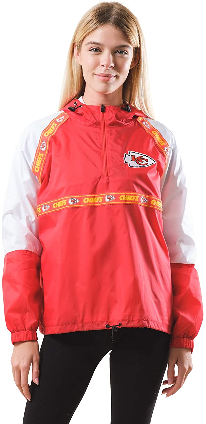 Womens Quarter Zip Hoodie Windbreaker Jacket WF Shopping