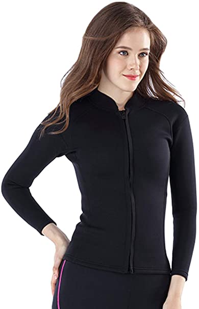 Women's Wetsuit Jacket Premium Neoprene - WF Shopping