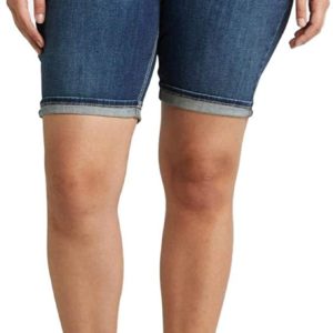 Mid Rise Bermuda Shorts