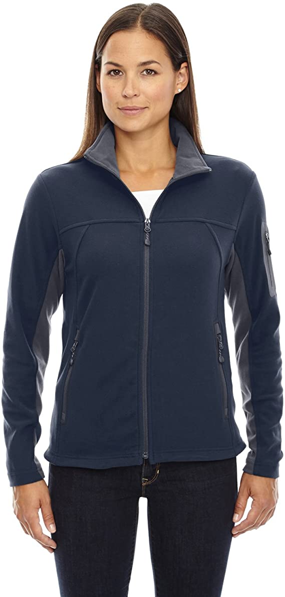 North End Womens FullZip Microfleece Jacket WF Shopping