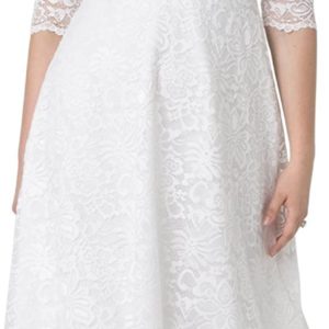 Women's Plus Size Wedding