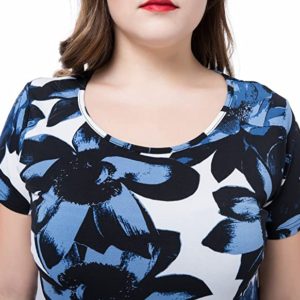 Plus Size Floral Printed