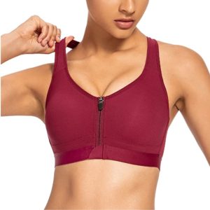 Front Zip Sports Bra