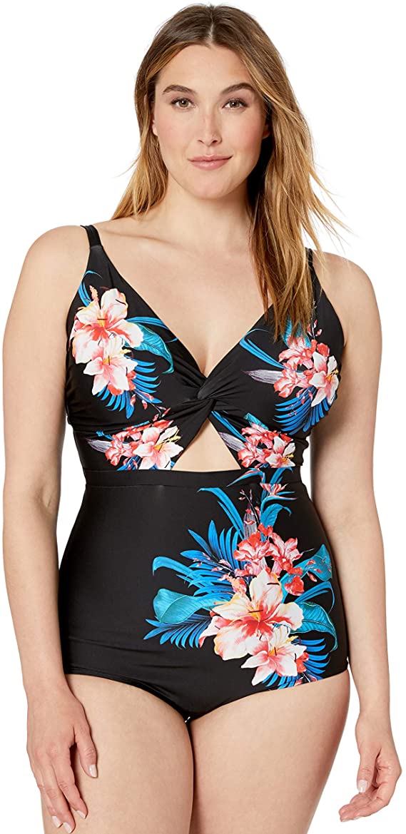 Floral Print One-Piece Floral Print One-Piece