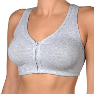 Zip-Front Sports Bra