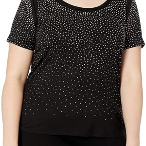 Plus-Size Scatter T-Shirt