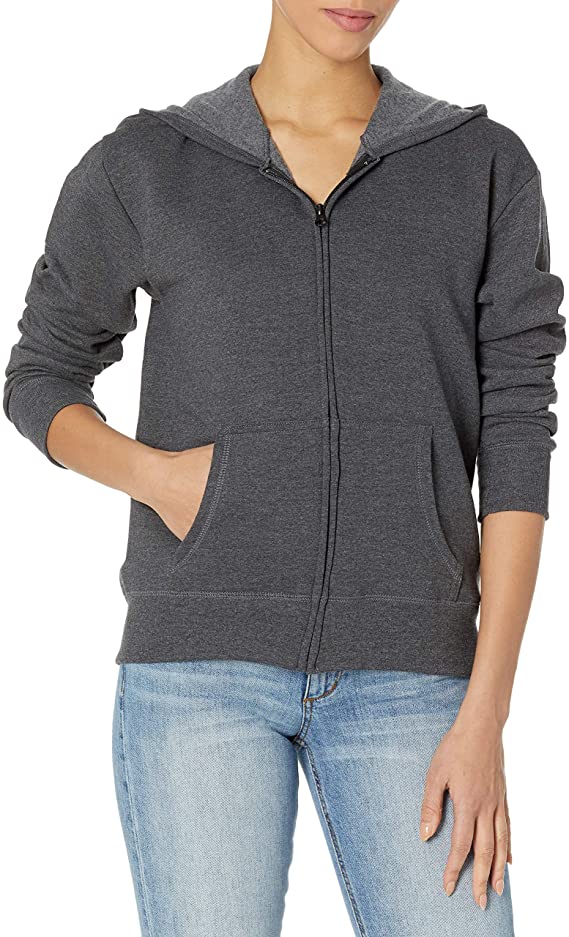 Hanes Women's Full-Zip Hooded Jacket - WF Shopping