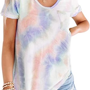 Plus Size Tie Dye Short