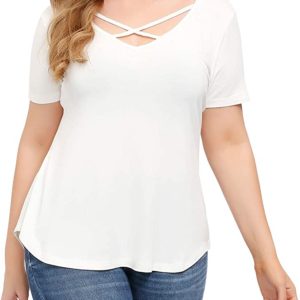Criss Cross V Neck