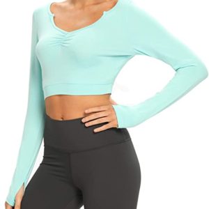 Sweatshirt Yoga Tops