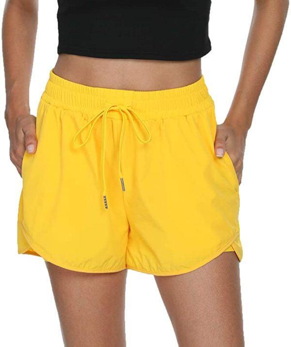 Women's QuickDry Running Workout Sports Shorts WF Shopping