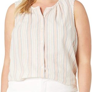 Colored Striped Sleeveless