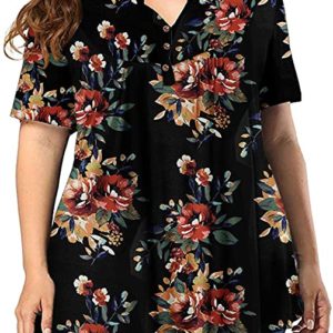 Plus Size Henley Shirt