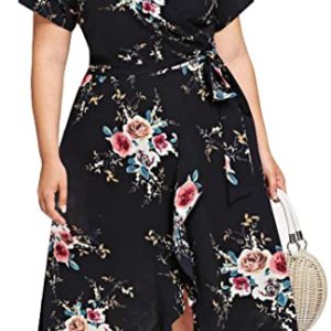 Plus Size Casual V Neck