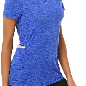 V Neck Workout Top