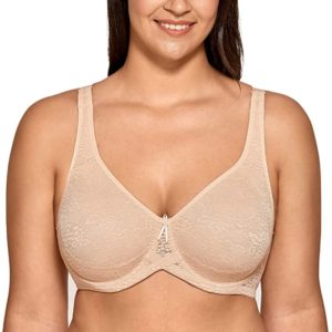 Plus Size Lace Bra