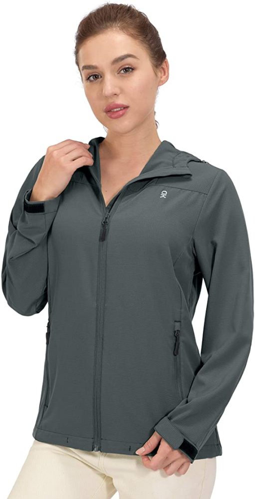 Women's UPF 50 Protection Jacket Lightweight Packable Full Zip WF