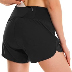 Shorts Back Zipper Pocket