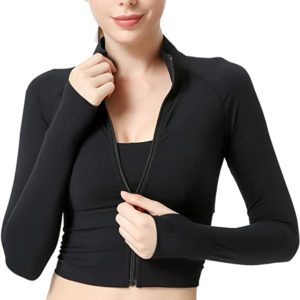 Workout Jacket Front Zip