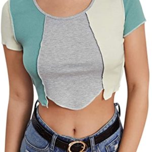 Short Sleeve Crop Top