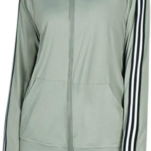 Full Zip Up Stripe Track