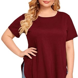 Plus Size Short Sleeve