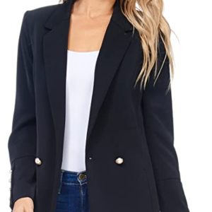 Pocketed Blazer Jacket