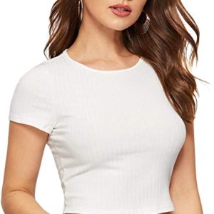 Round Neck Crop Top