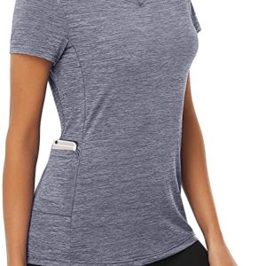 V Neck Workout Top