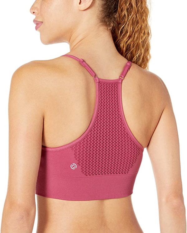 Women's Seamless Longline Adjustable Yoga Bralette Sports Bra WF Shopping