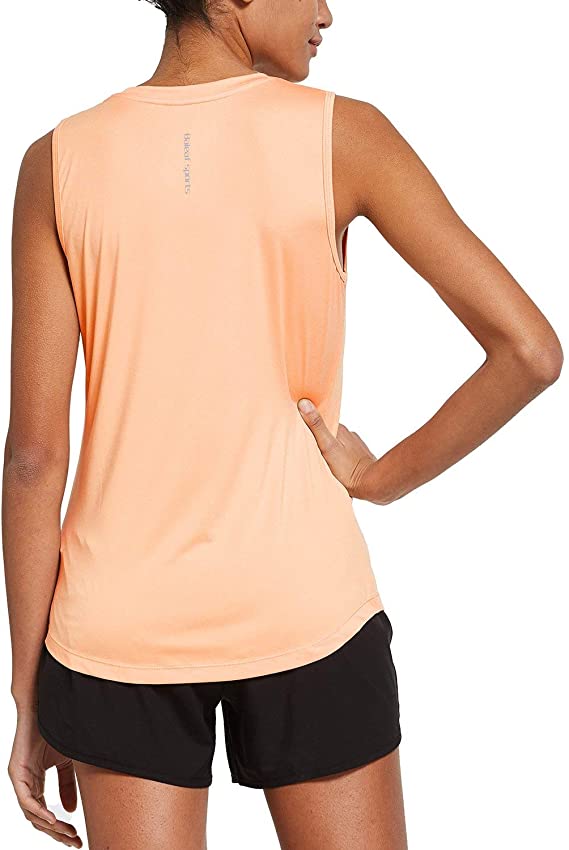 Women's Sleeveless Workout Shirts Exercise Running Tank Tops Active