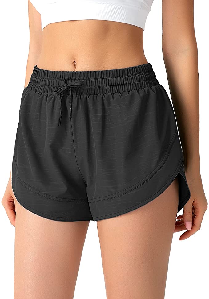 Womens Workout Shorts Athletic Gym Quick Dry Shorts WF Shopping