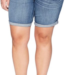 Rolled Cuff Denim Short