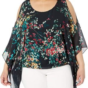 Plus Size Cold Shoulder