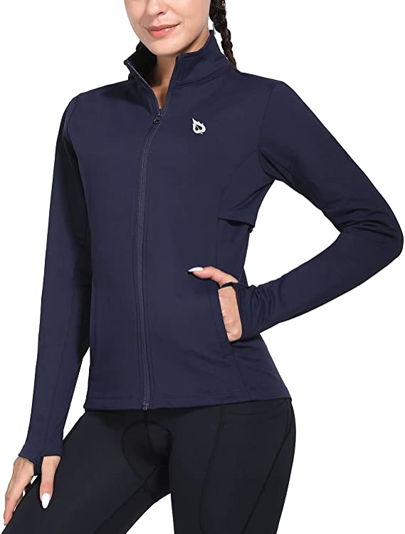 womens half zip running jacket