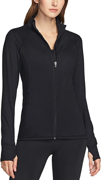 Women's Full Zip Sun Protection Running Track Jackets - WF Shopping