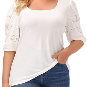 Half Sleeve Blouse Top