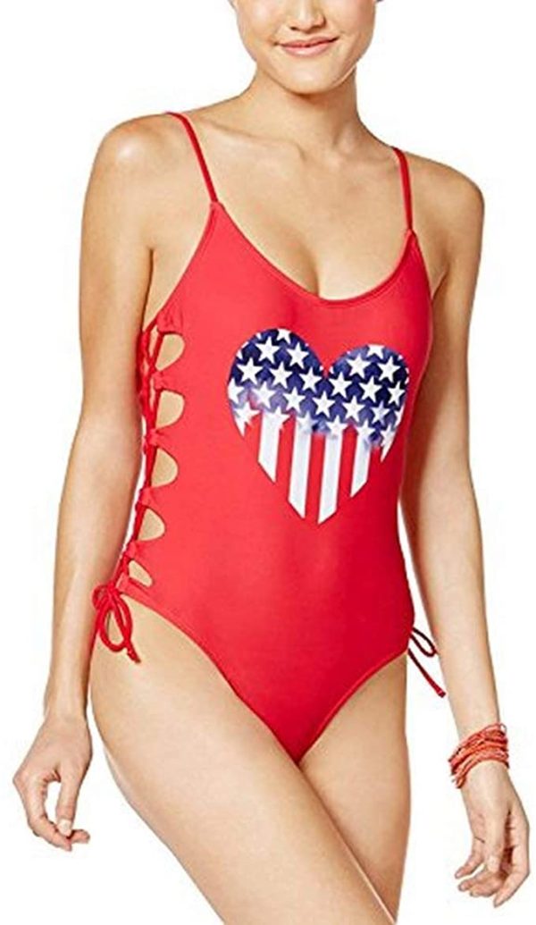 Lace-Up One Piece
